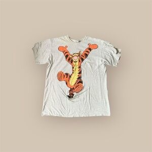 Vintage Disney store tiger oversized short sleeve tee
